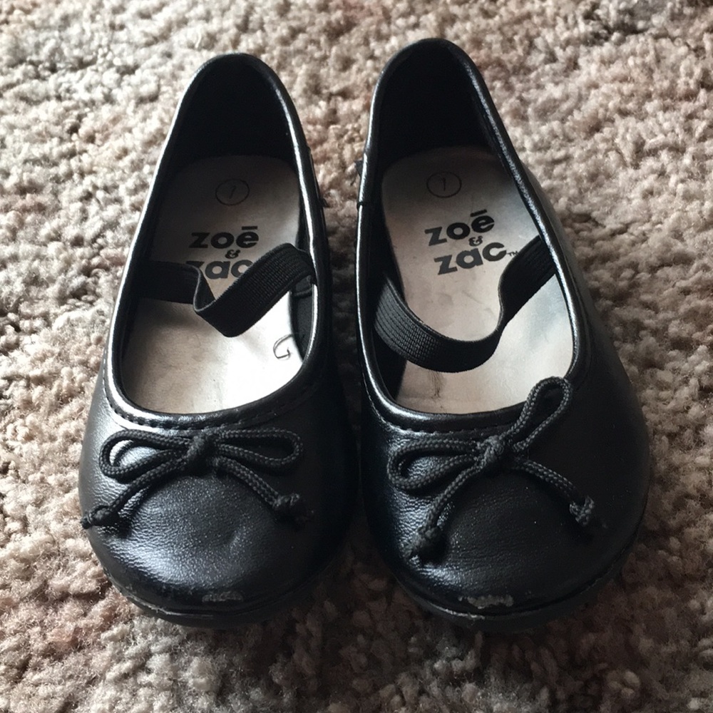 Black flats